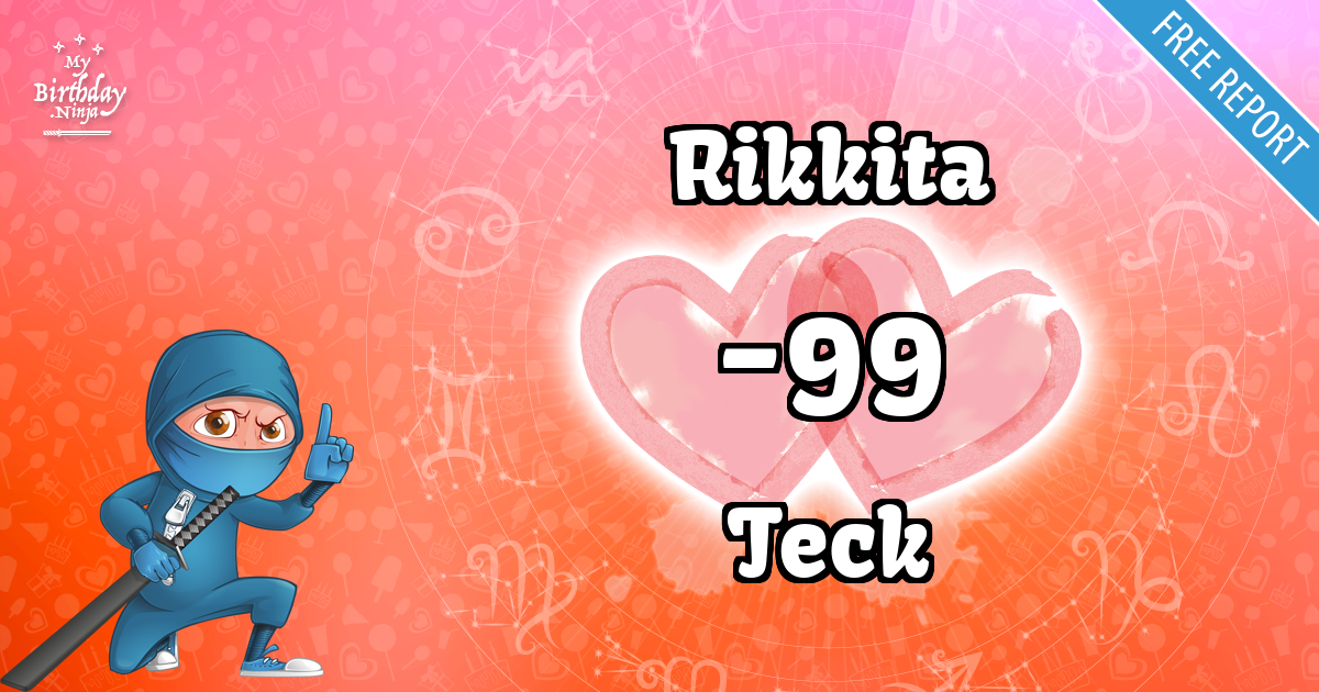 Rikkita and Teck Love Match Score