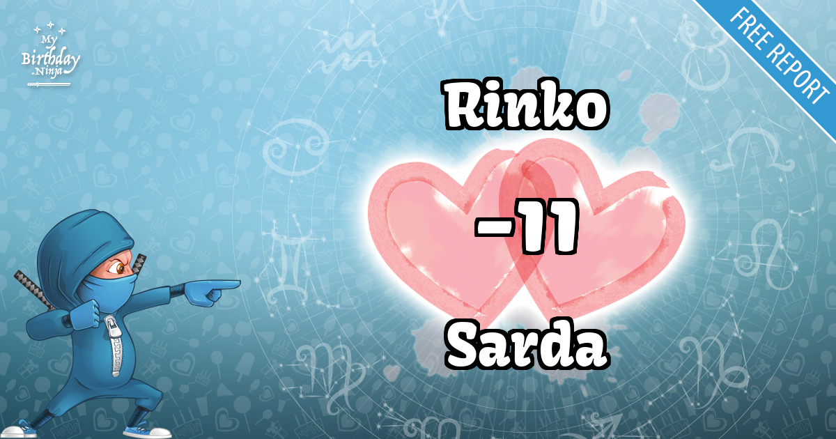 Rinko and Sarda Love Match Score