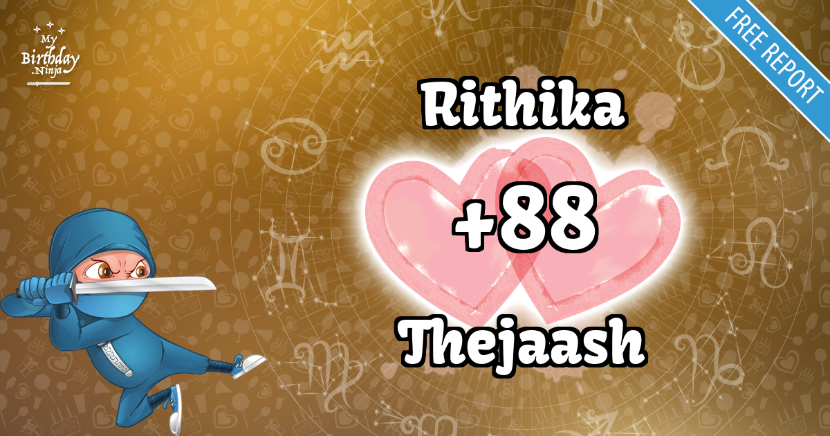 Rithika and Thejaash Love Match Score