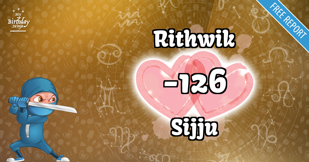 Rithwik and Sijju Love Match Score