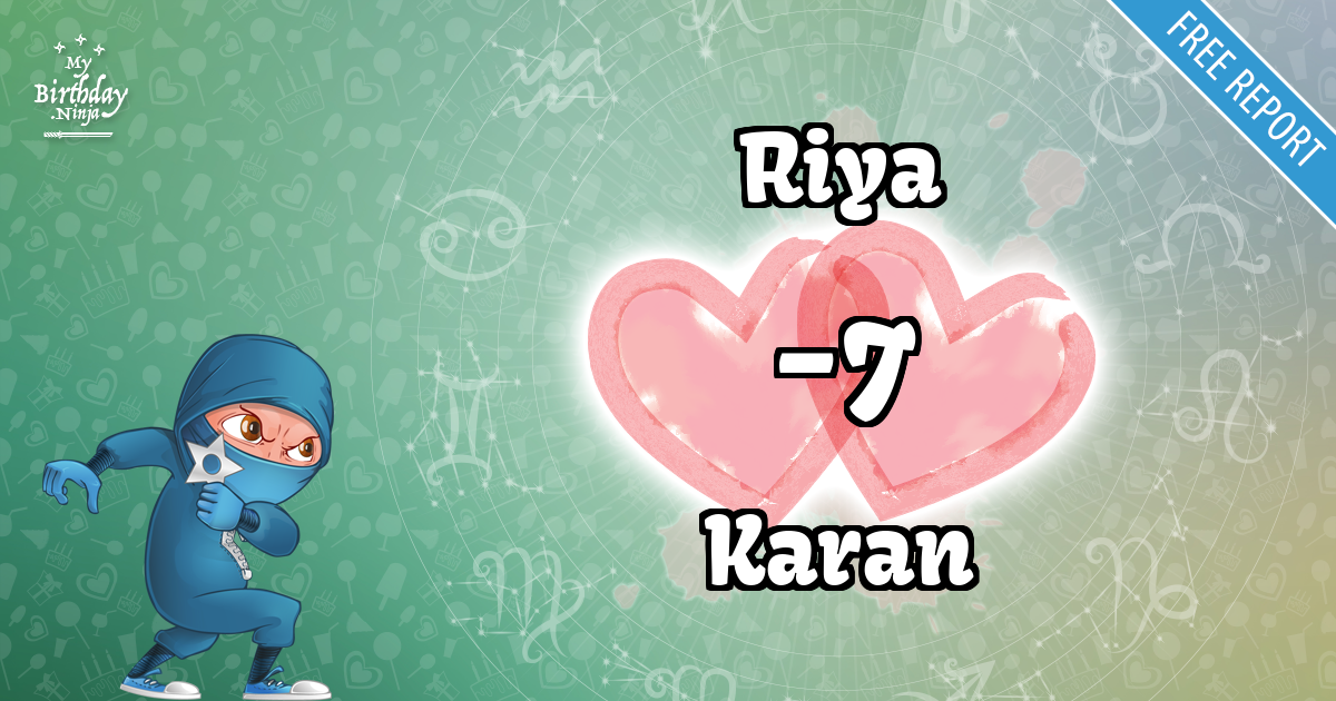 Riya and Karan Love Match Score