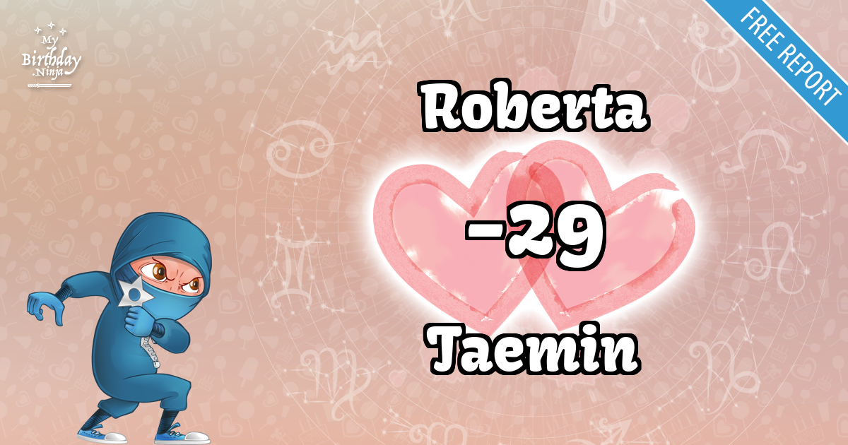 Roberta and Taemin Love Match Score