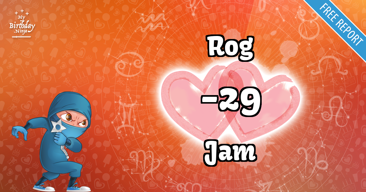 Rog and Jam Love Match Score