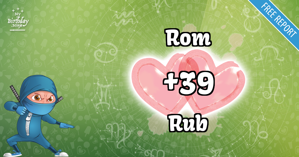 Rom and Rub Love Match Score