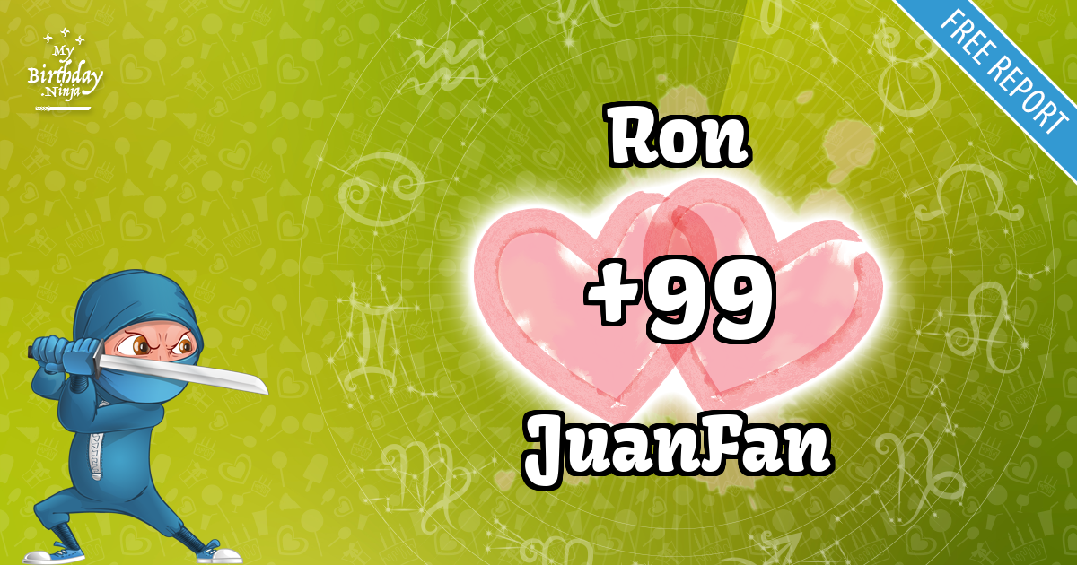 Ron and JuanFan Love Match Score