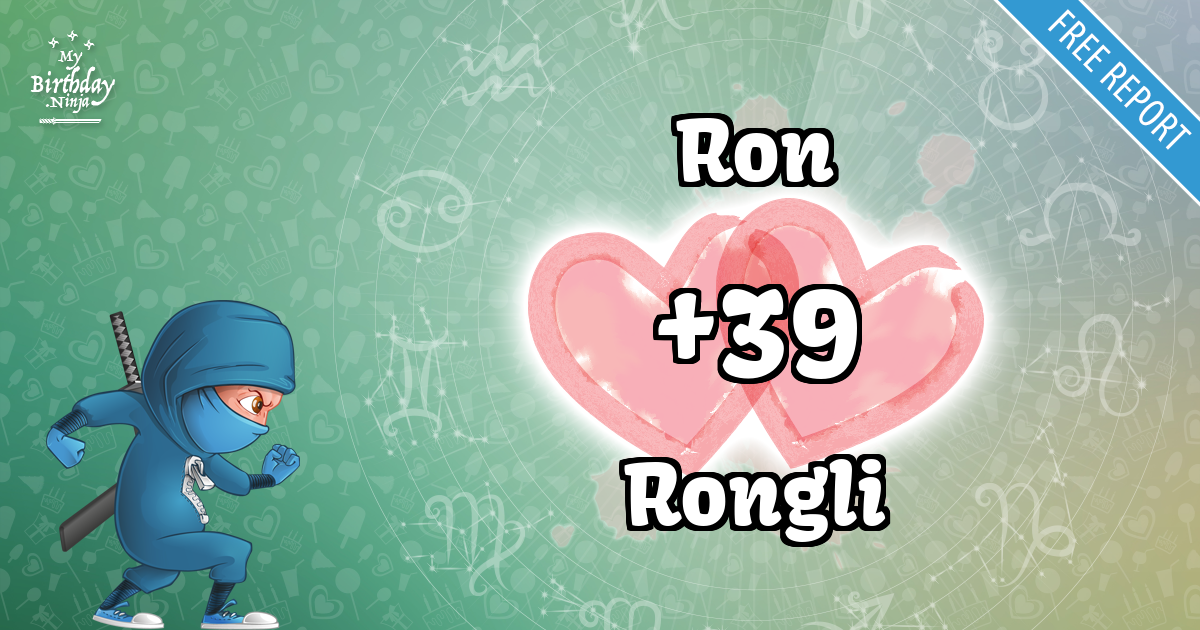 Ron and Rongli Love Match Score