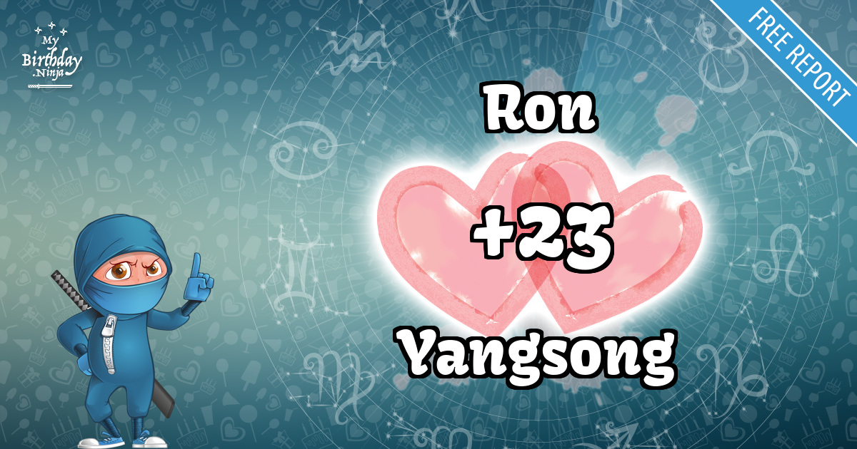 Ron and Yangsong Love Match Score