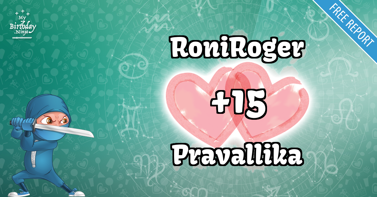RoniRoger and Pravallika Love Match Score