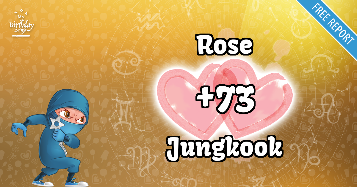 Rose and Jungkook Love Match Score