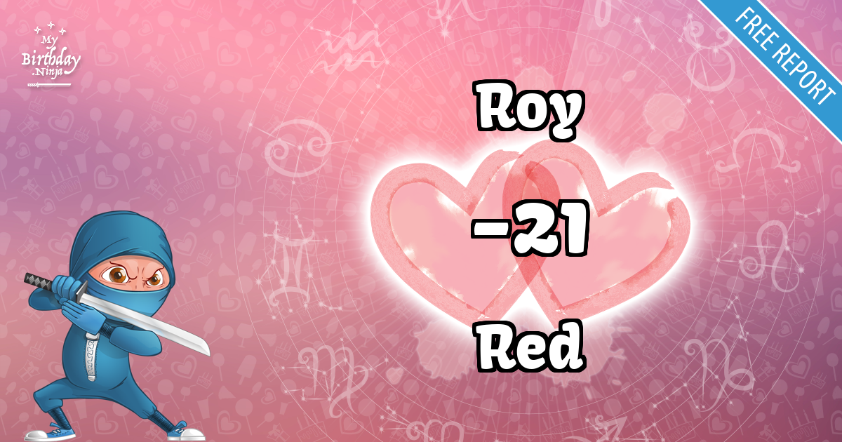 Roy and Red Love Match Score