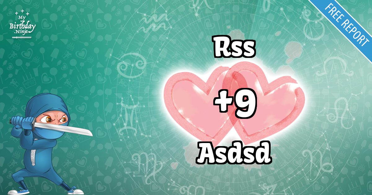 Rss and Asdsd Love Match Score