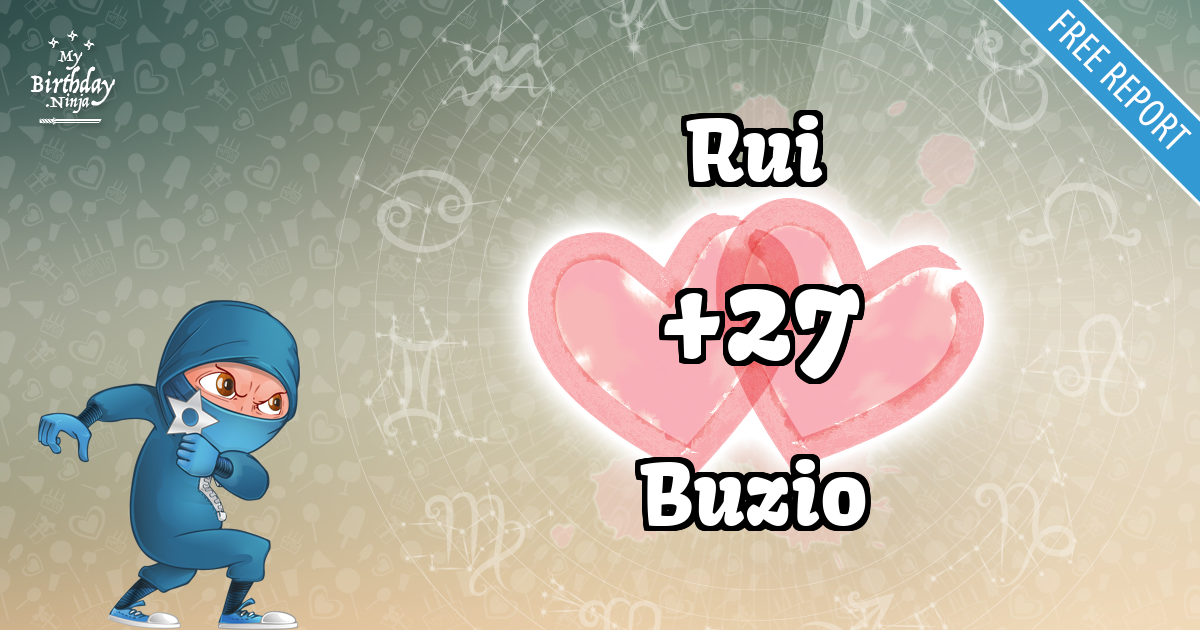 Rui and Buzio Love Match Score