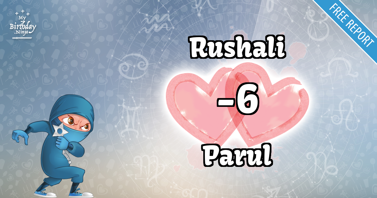 Rushali and Parul Love Match Score