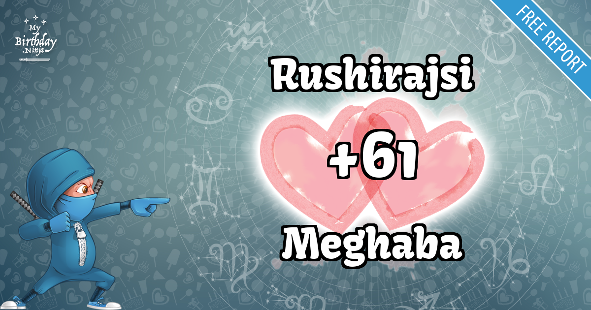 Rushirajsi and Meghaba Love Match Score