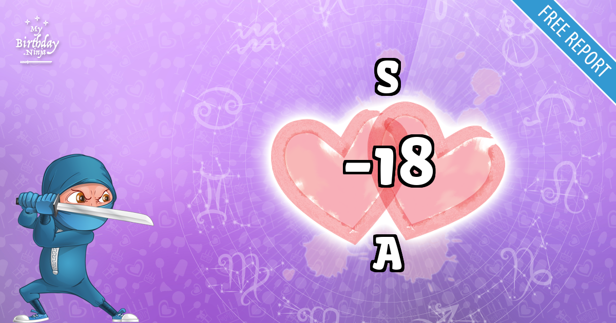S and A Love Match Score