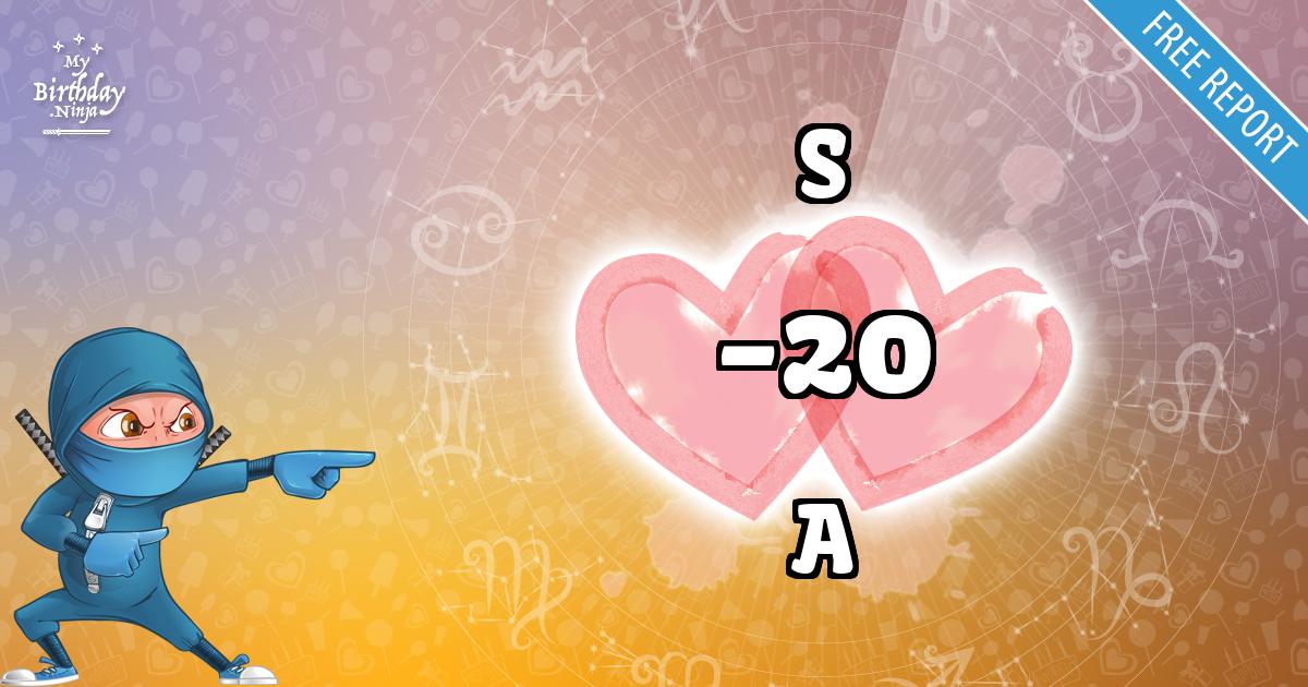 S and A Love Match Score