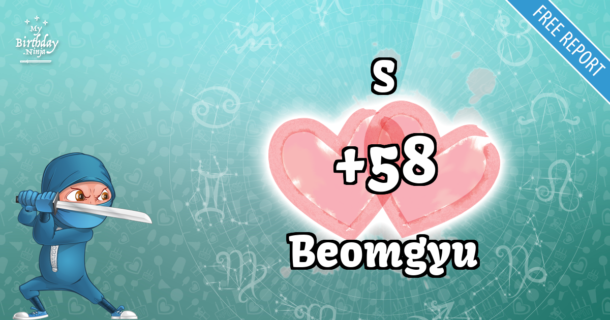 S and Beomgyu Love Match Score