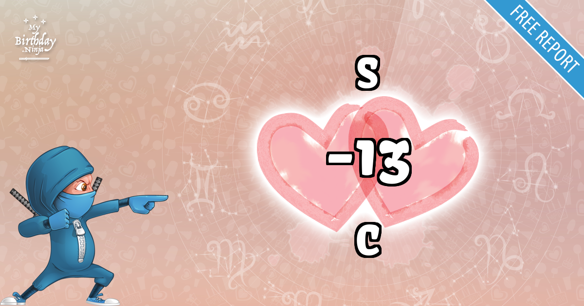 S and C Love Match Score