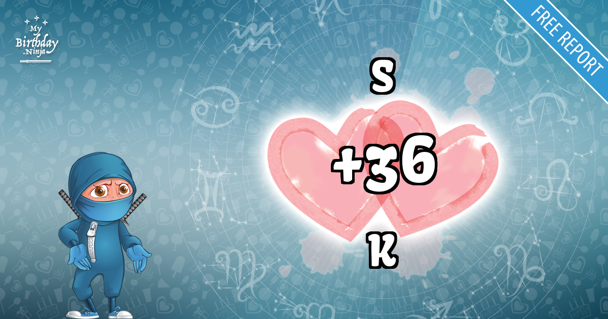S and K Love Match Score
