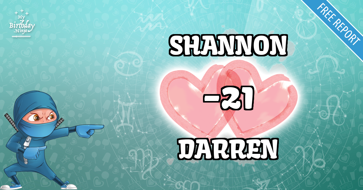 SHANNON and DARREN Love Match Score