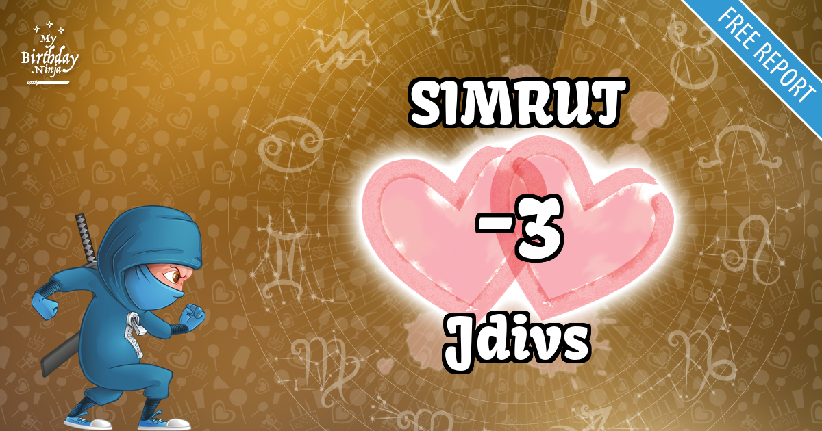 SIMRUT and Jdivs Love Match Score