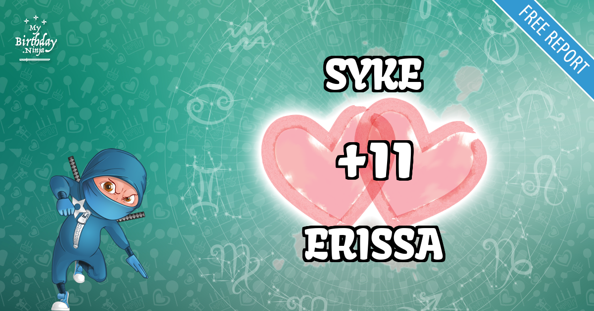 SYKE and ERISSA Love Match Score