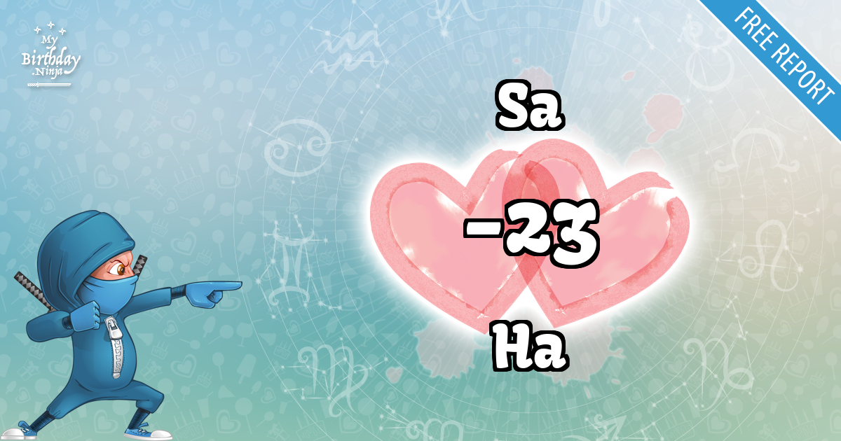 Sa and Ha Love Match Score