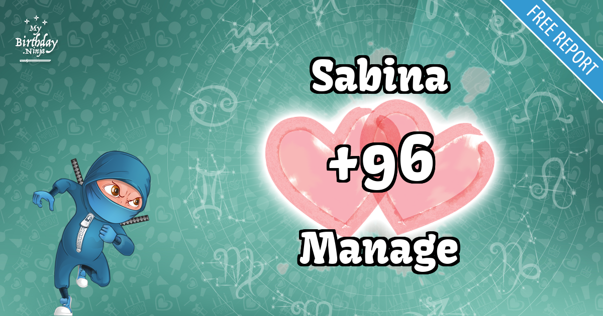 Sabina and Manage Love Match Score
