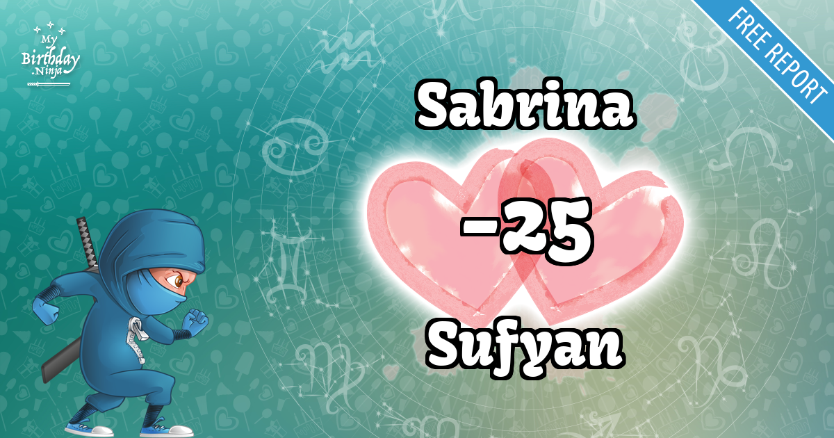 Sabrina and Sufyan Love Match Score