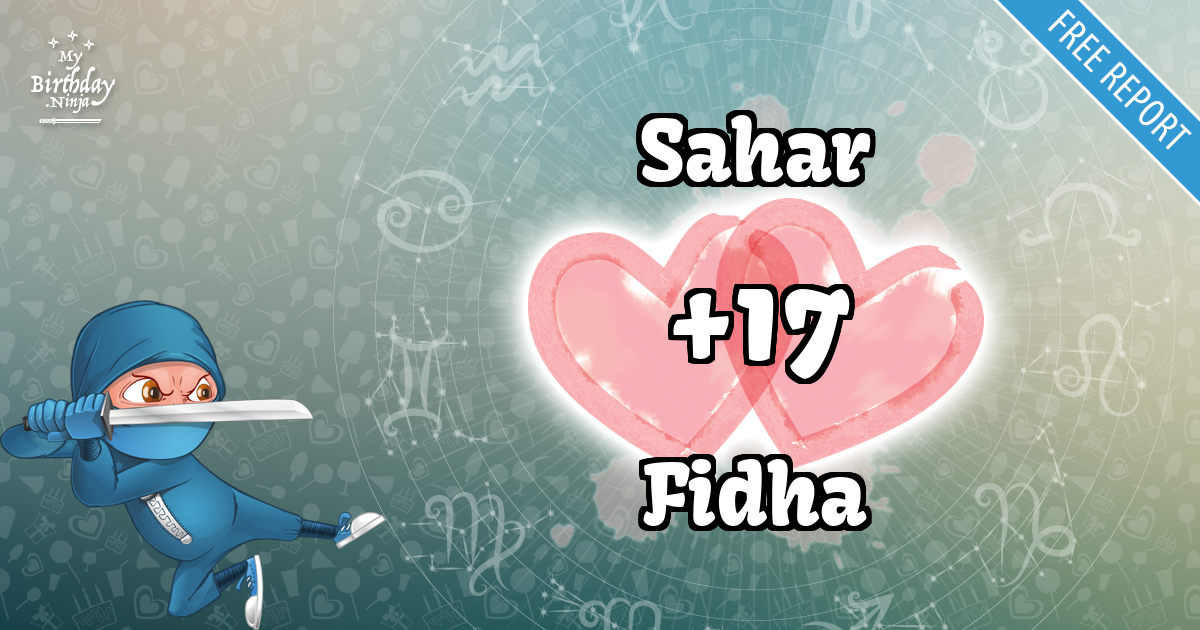 Sahar and Fidha Love Match Score