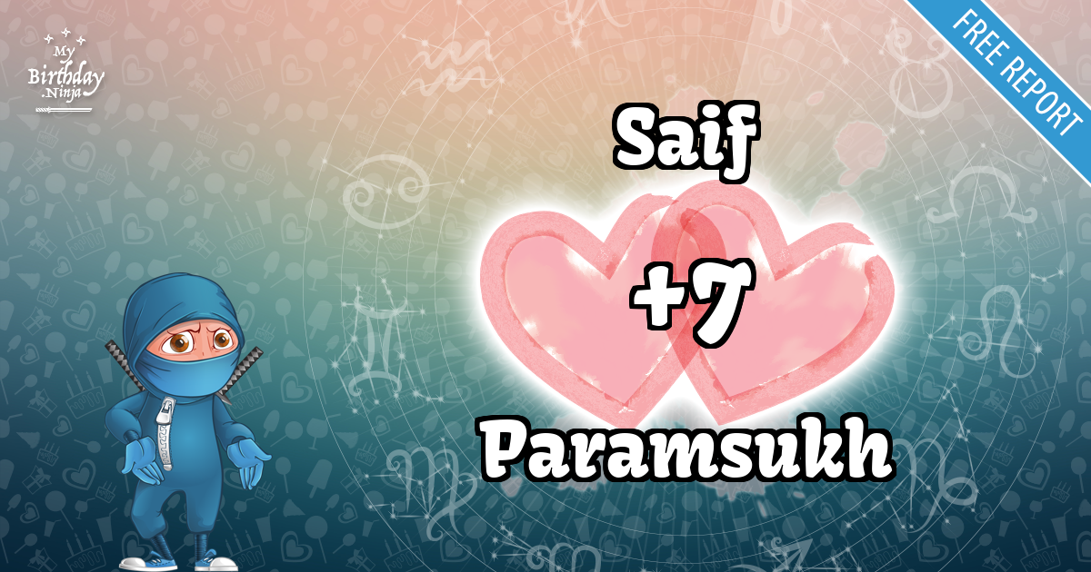 Saif and Paramsukh Love Match Score
