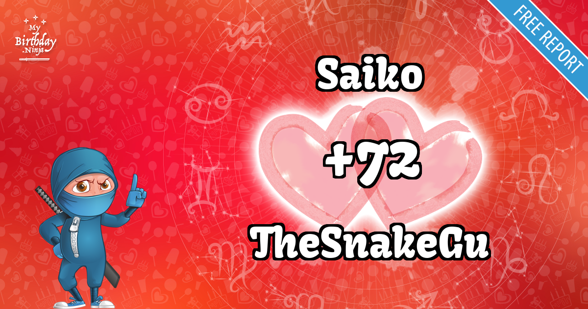 Saiko and TheSnakeGu Love Match Score