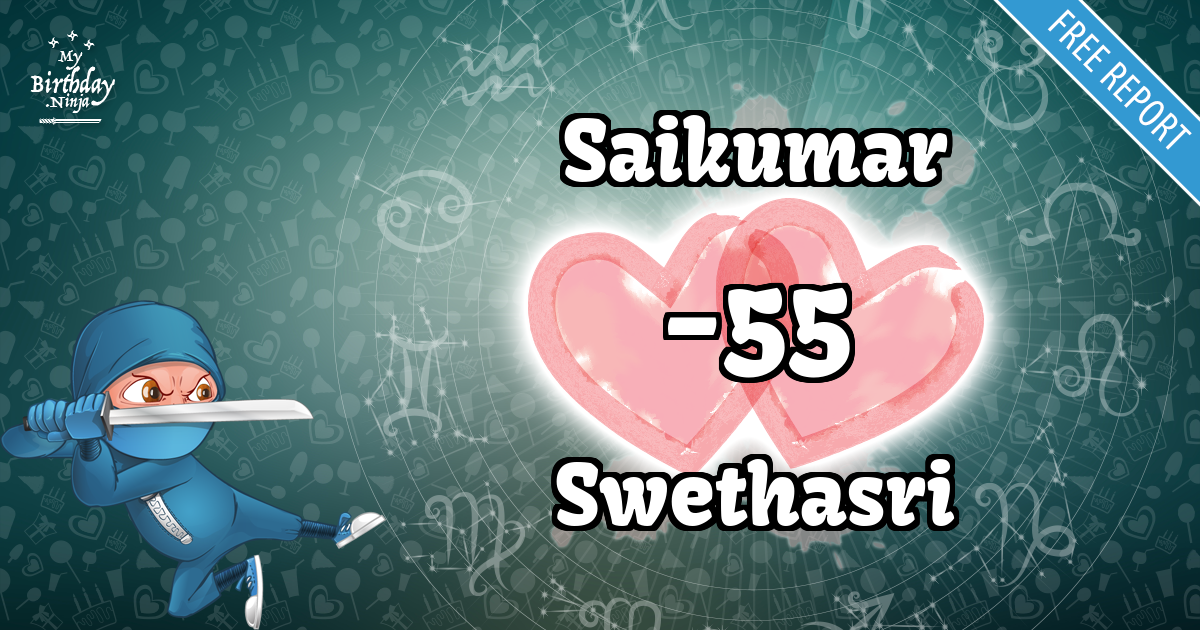 Saikumar and Swethasri Love Match Score