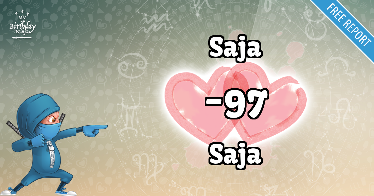 Saja and Saja Love Match Score