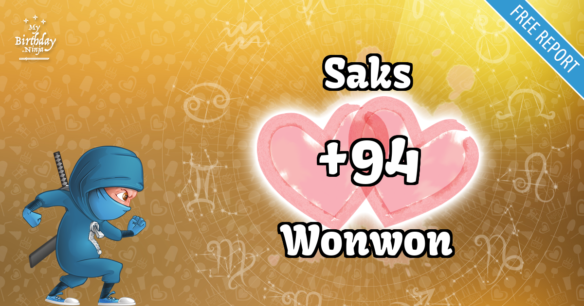 Saks and Wonwon Love Match Score