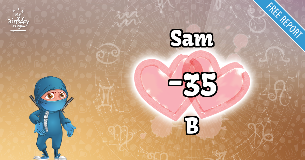 Sam and B Love Match Score