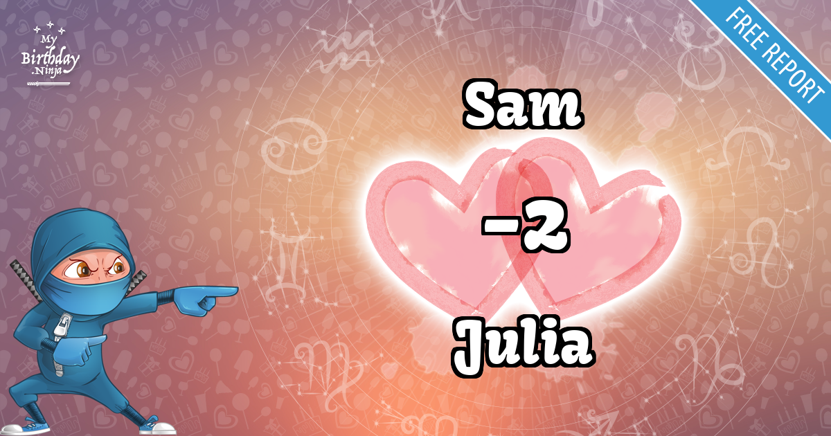 Sam and Julia Love Match Score