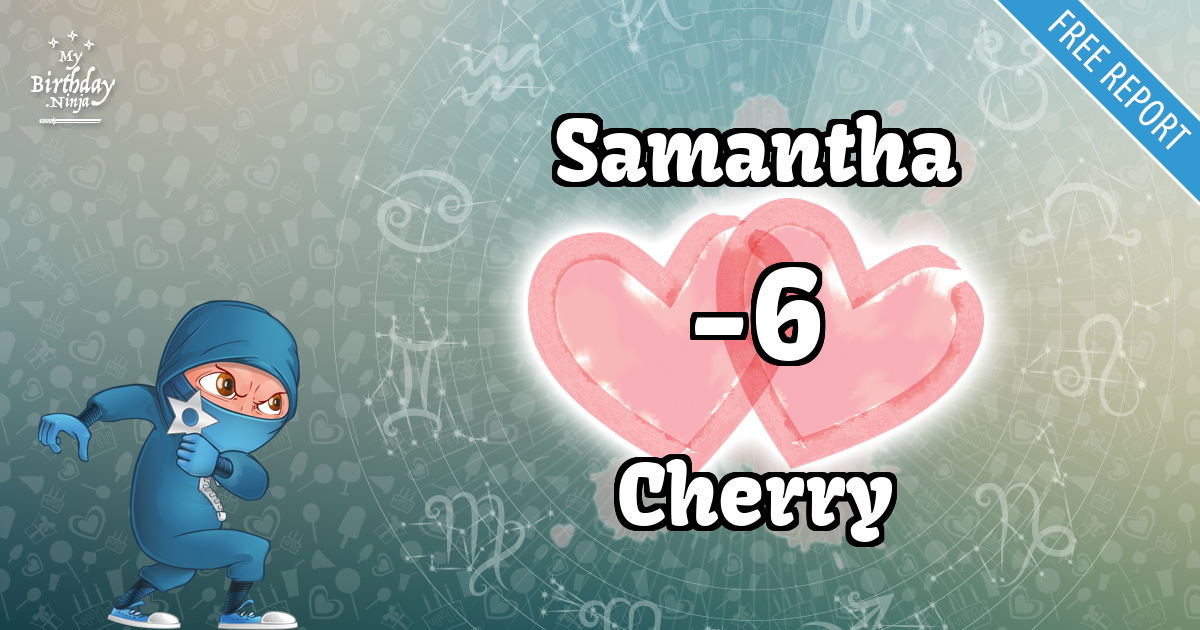 Samantha and Cherry Love Match Score