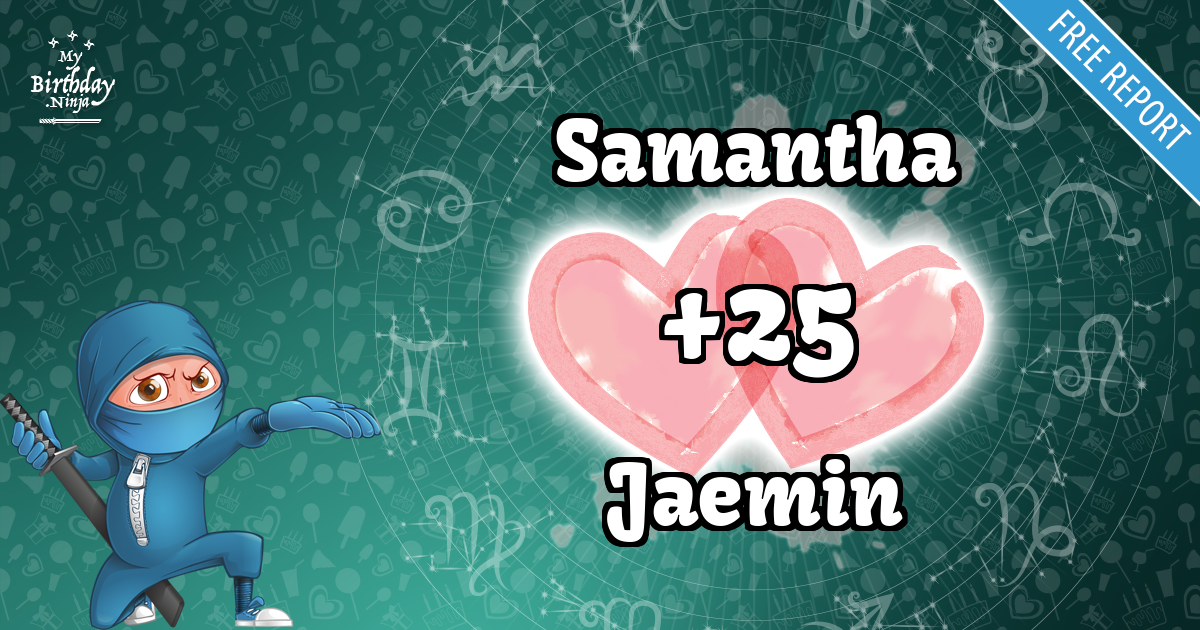 Samantha and Jaemin Love Match Score