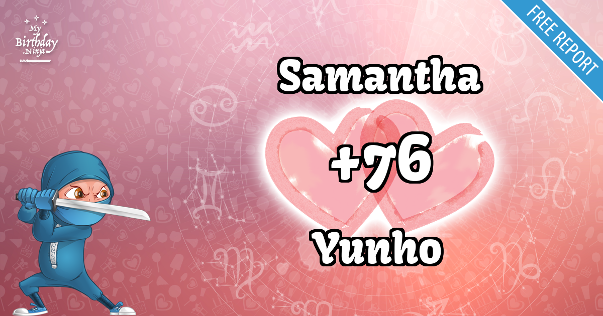 Samantha and Yunho Love Match Score