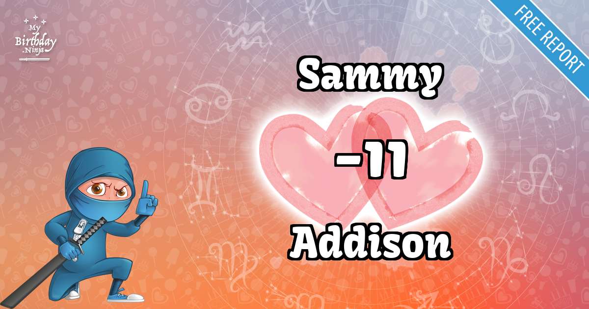 Sammy and Addison Love Match Score