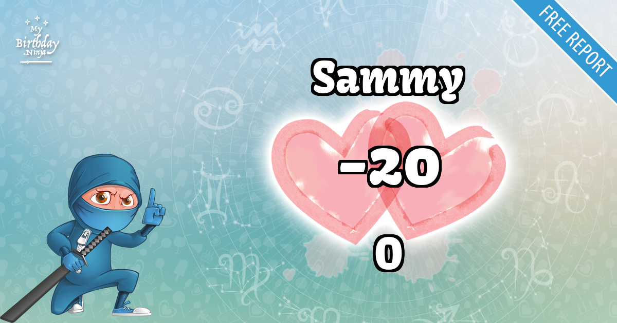 Sammy and O Love Match Score