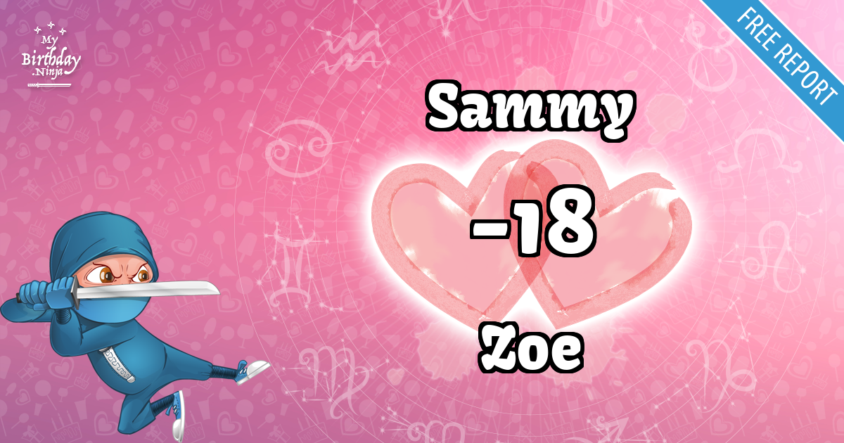 Sammy and Zoe Love Match Score