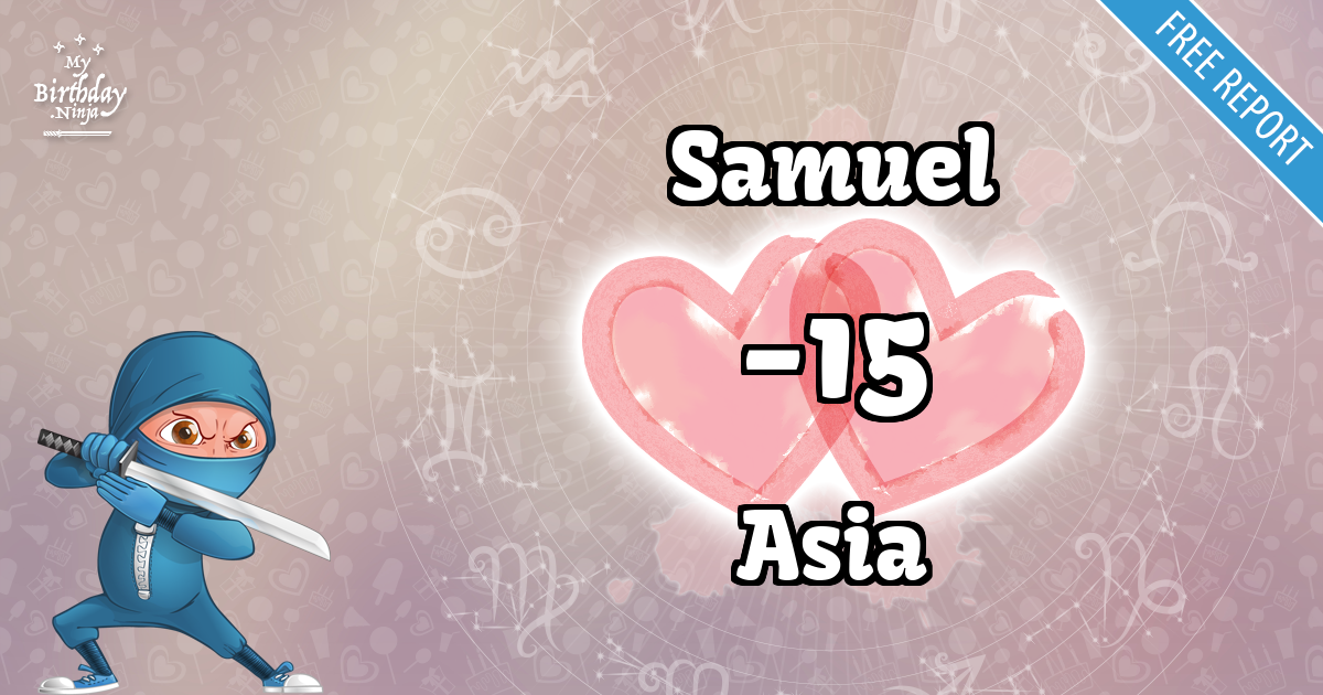 Samuel and Asia Love Match Score