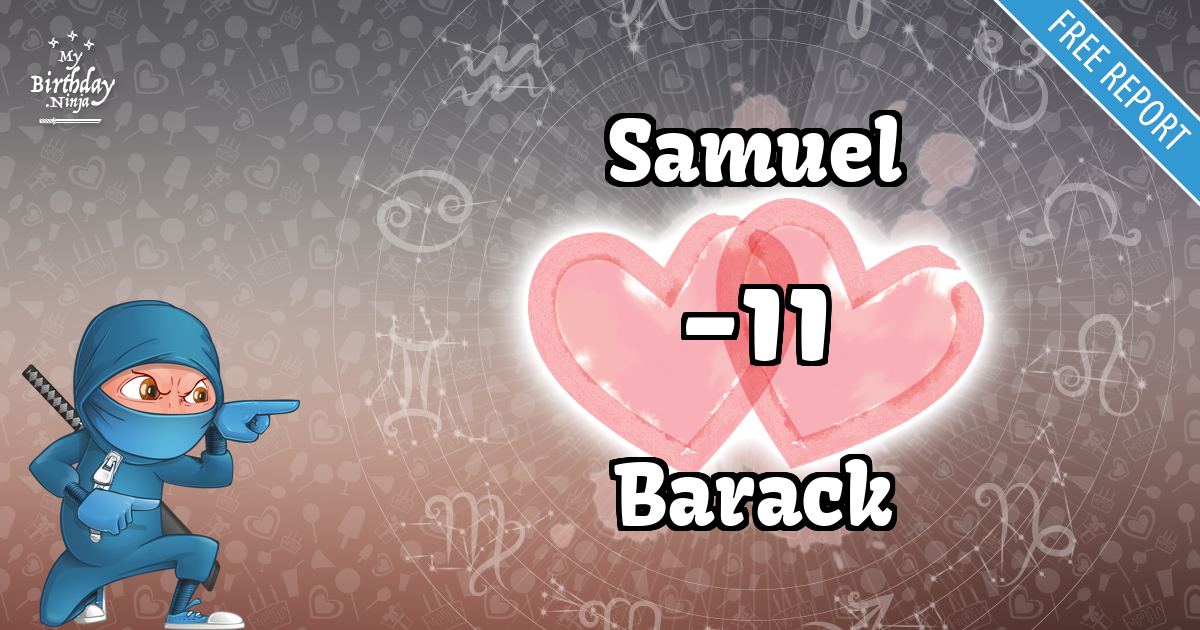 Samuel and Barack Love Match Score