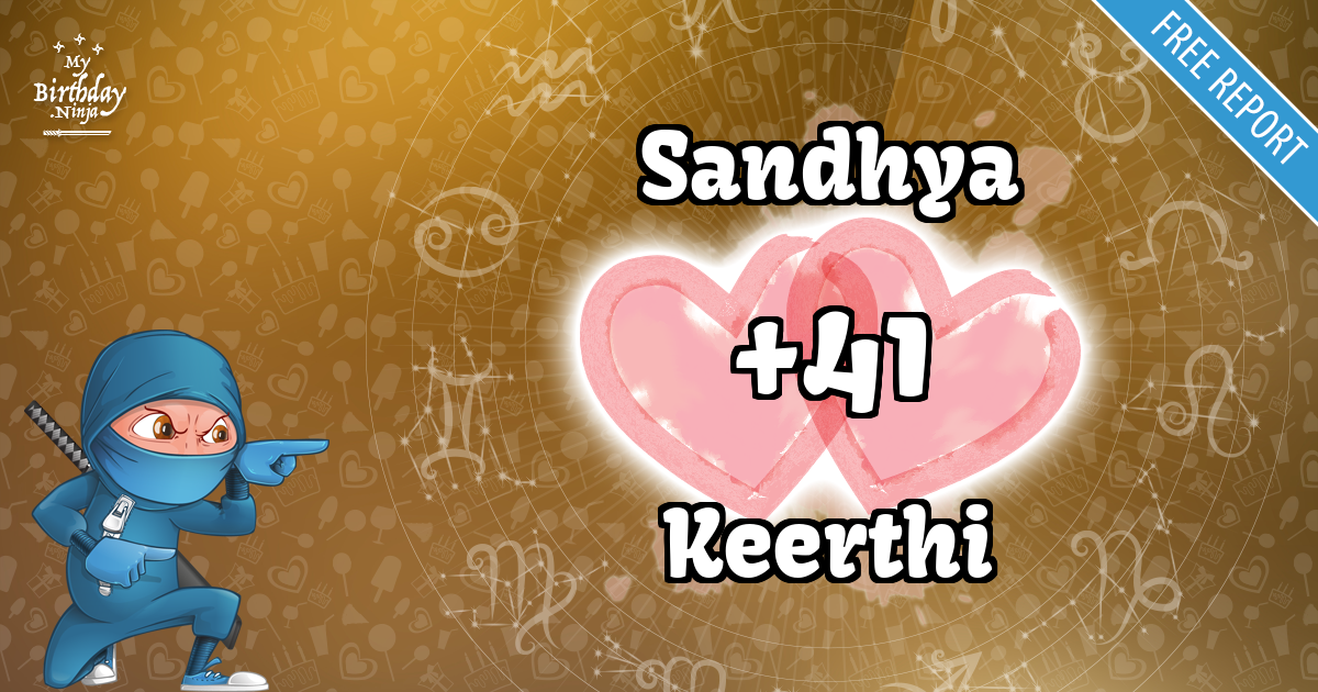 Sandhya and Keerthi Love Match Score