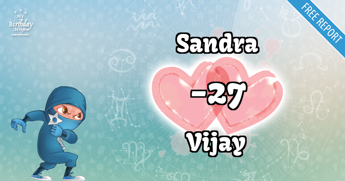 Sandra and Vijay Love Match Score
