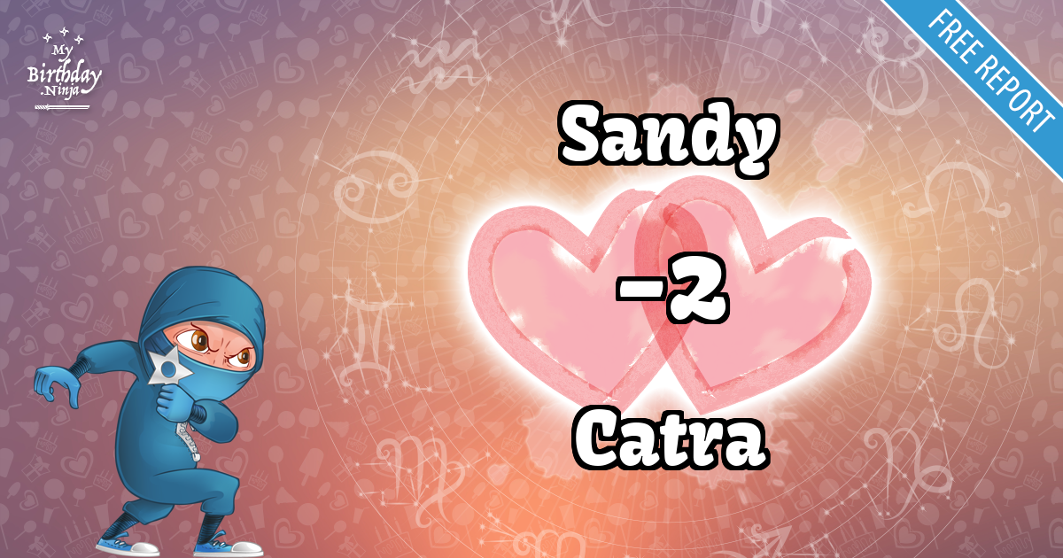 Sandy and Catra Love Match Score