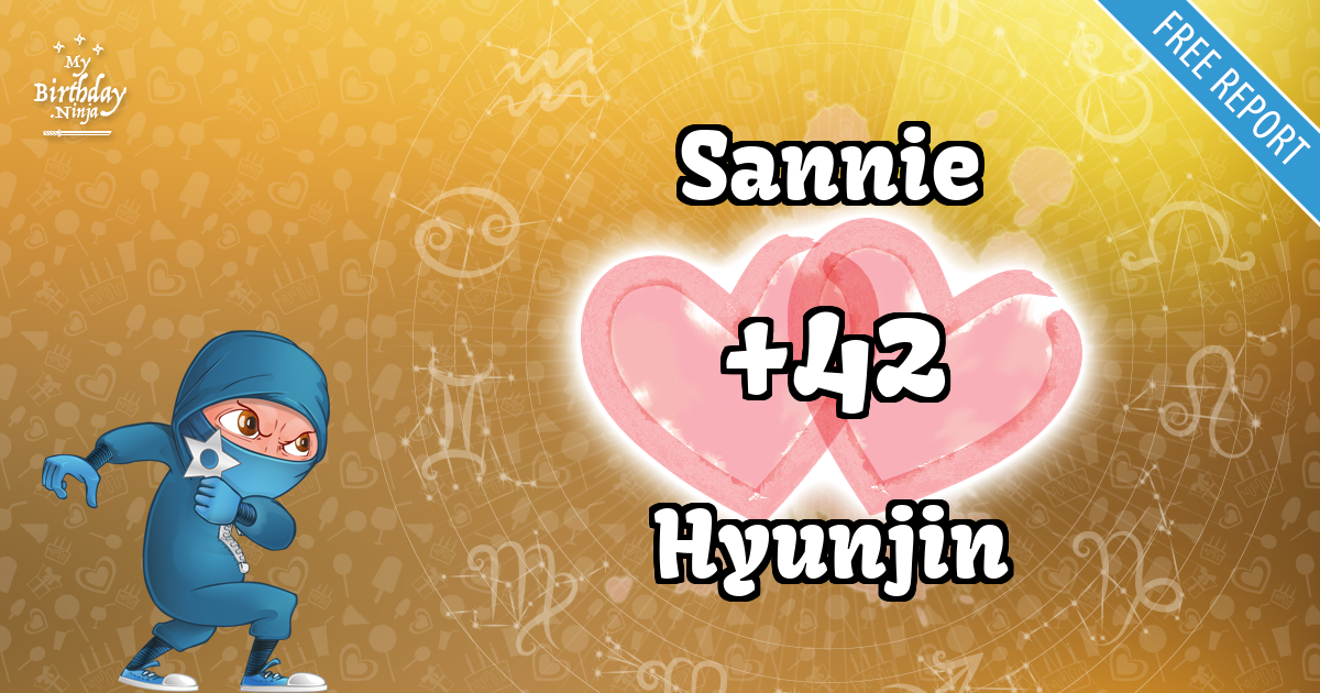 Sannie and Hyunjin Love Match Score