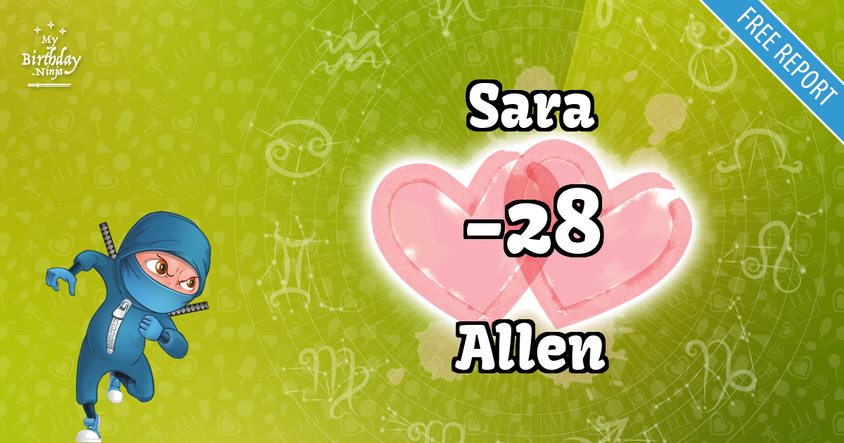 Sara and Allen Love Match Score